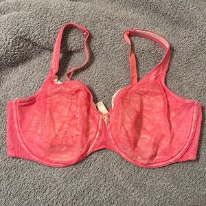 Lace Unlined Full Coverage Bra